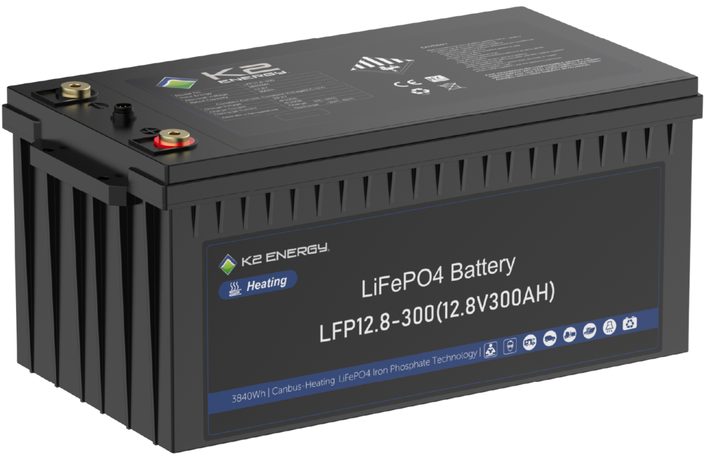 12V300Ah LTCAN 12.8V