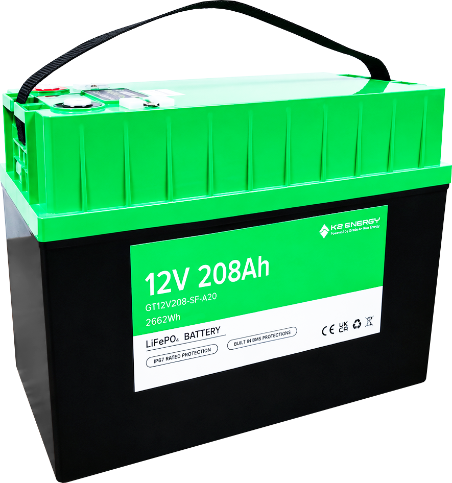 12V 208Ah